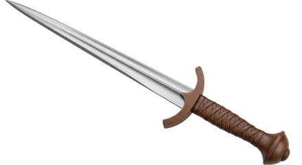 Isolated Medieval Sword