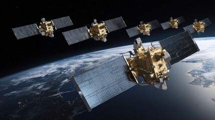Satellites orbiting Earth (2)