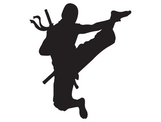 NINJA CHARACTER SILHOUETTE