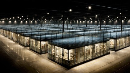 Massive, modern storage facility