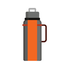  thermos flask vector illustration
