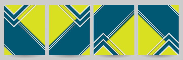 Abstract cover background with multiple triangle shape – Creative template for seminar, conference, brochure, book cover, flyer, poster, brochure, decoration – Geometric yellow minimal banner template