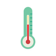 food thermometer vector illustration