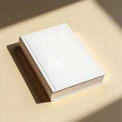 open book with blank pages