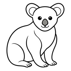 Koala  animal vector illustration perfect for posters, icon, t-shirts, cards, wall art prints and ai design.