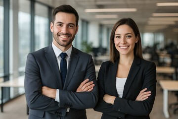 portrait of a smiling business woman