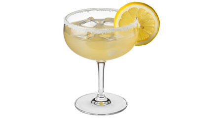 Isolated Margarita Cocktail