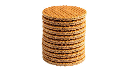 Isolated Stroopwafels