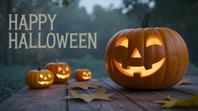 Adorable kawaii ghost and jack o lantern celebrate halloween with cute big eyes and happy smiles