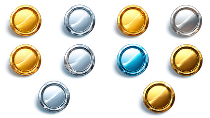 Shiny Buttons Collection