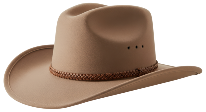 Isolated Cowboy Hat