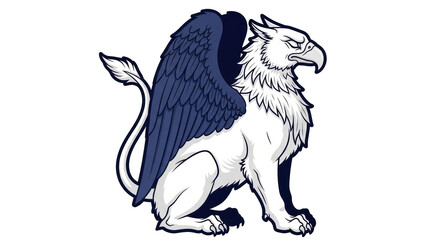 Isolated Griffin Cartoon