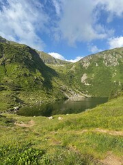 lake in the mountains