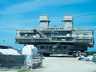 Rocket Launching Platform at the Kennedy Space Center, Florida, USA