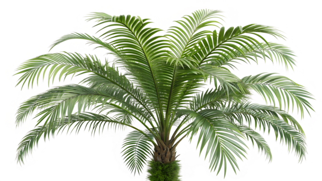 areca-palm--with-isolated-background