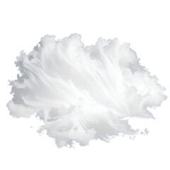 Obraz premium Top View Wispy Cloud Formation