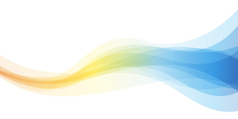 拡大する波型グラデーション背景素材