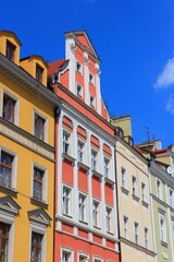 Wroclaw city landmarks in Poland