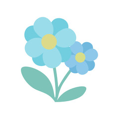 vector illustration hydrangea flower