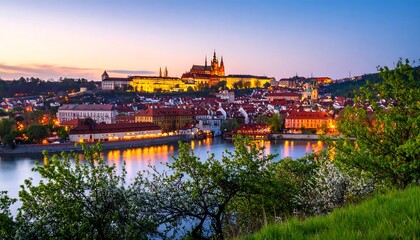 Fototapeta premium City skyline at twilight (2)