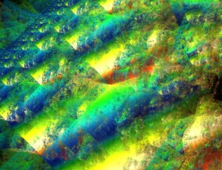Imaginatory fractal abstract background Image