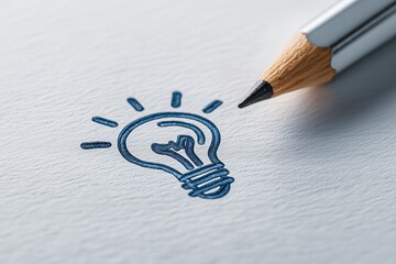 Clean user icon with creative elements