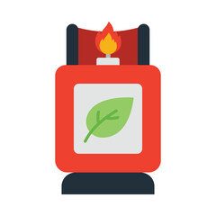 Biogas  Flat Vector Icon Eps 10 Files