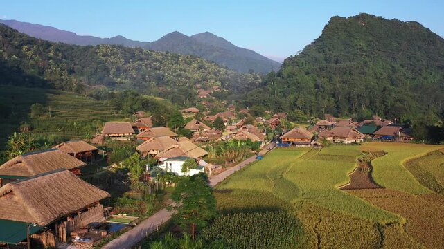 Ha Thanh village of Ha Giang province, Vietnam
