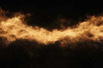 Fiery particles in dark space