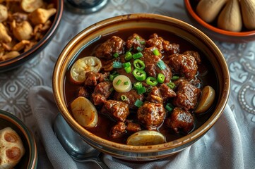 Vibrant Pakistani New Year's Dinner