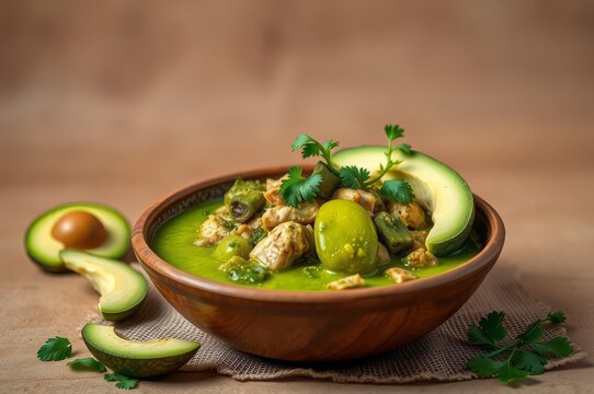 Traditional Guatemalan Jocon Stew