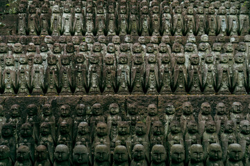 Obraz premium statues in Japan