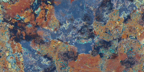 Colorful Abstract Texture Art – Rust, Stone & Mineral Fusion Pattern