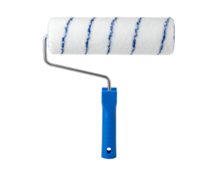 paint roller isolated on transparent background