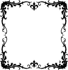 Vintage Ornamental Flourish Vector Set