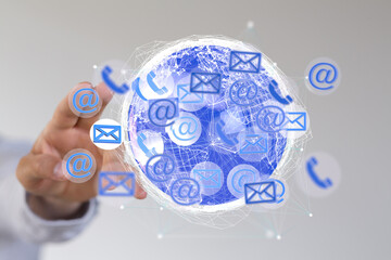 Seamless global communication.  Email, phone, instant messaging.