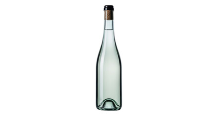 Isolated bottle with water on white background