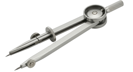 Isolated Drawing Compass