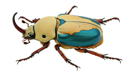 Isolated Jewel Beetle
