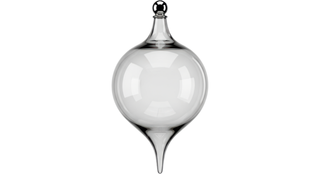 Isolated Glass Bauble