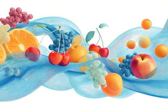 easter fruti background