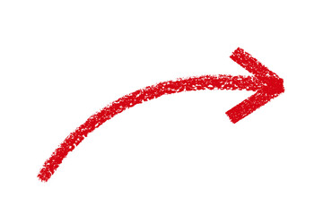 Right arrow element design, Textured red arrow illustration
