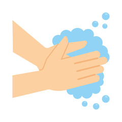 Hand cleaning  Flat Vector Icon Eps 10 Files