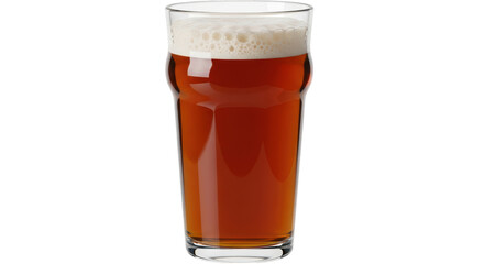 Isolated Pint of Beer