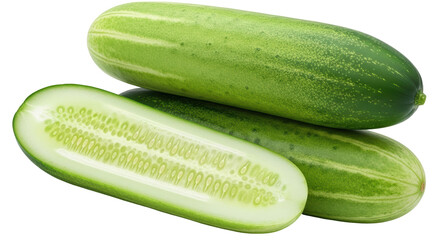 Isolated Cucumber