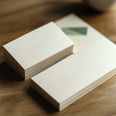 Fototapeta premium blank card holder