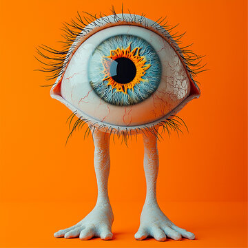 ojo con patas
