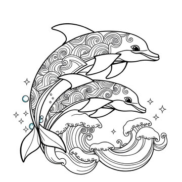 animal mandala art