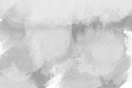 Halftone Grunge Texture Background with Abstract Dots and Distressed Overlay for Graphic Design