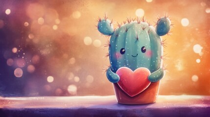 Isolated green cactus in a terracotta pot with no background, clean and sharp edges, perfect for design cutouts